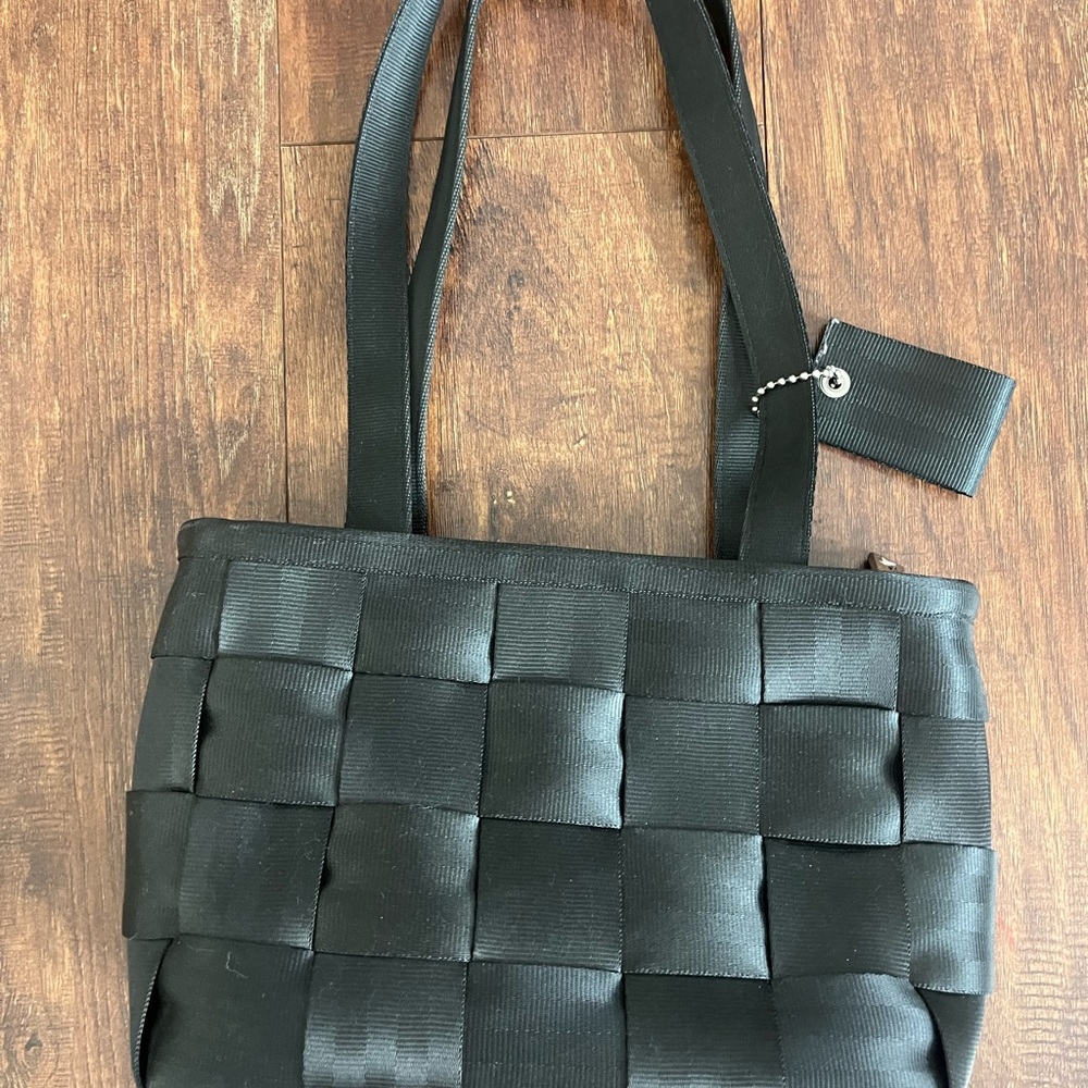 Harveys Black Woven Tote - Picture 3 of 11